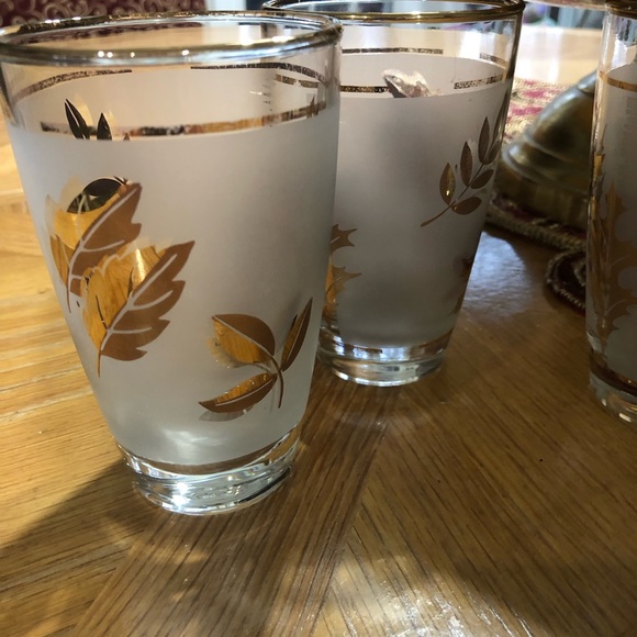 “1960” Libbey frosted glasses - Picture 5 of 5